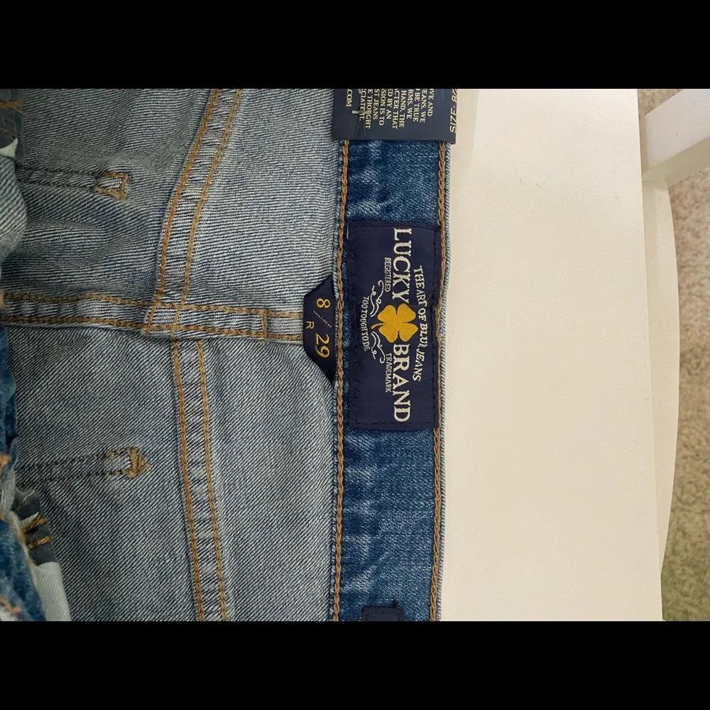 Lucky Brand Sweet Straight Distressed Jeans - Picture 7 of 7